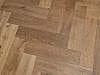 Smoked Stain Oak Herringbone Click 14mm