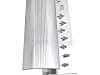 Silver Z-Bar (Carpet to Laminate/Vinyl) - 0.9m