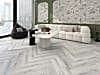 Washed Grey Oak Herringbone Premium 8mm SPC Click