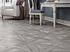 Arrun Parquet Grey Porcelain Tile - 600x600mm
