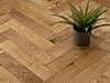 14/3 Natural Oak Brushed & UV Lacquered Herringbone