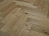 Natural Oak Herringbone 14mm Brushed & UV Oiled