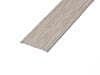 Pebble Grey Flat Aluminium Door Bar 0.9m
