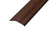 Dark Walnut Ramp Aluminium Door Bar 0.9m