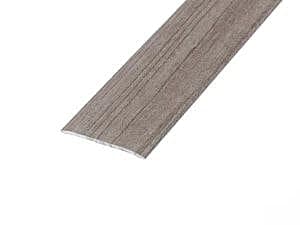 Harbour Grey Flat Aluminium Door Bar 0.9m