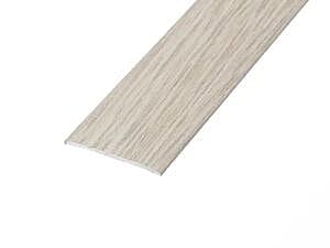 Light Grey Flat Aluminium Door Bar 0.9m