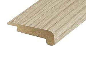 White Varnished Oak Stair Nosing (LD7)