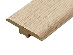 Pale Oak Laminate Door Bar T-Bar 0.9m