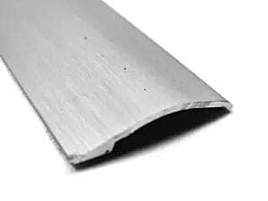 Brushed Aluminium Ramp Self-Adhesive Door Strip (0.9m)