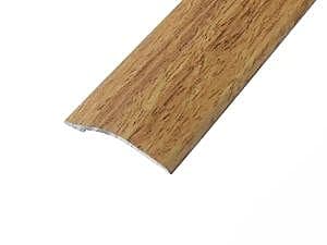 Burnt Oak Ramp Aluminium Door Bar 0.9m