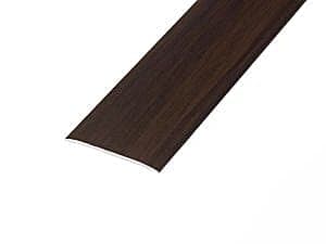 Shadow Oak Flat Aluminium Door Bar 0.9m
