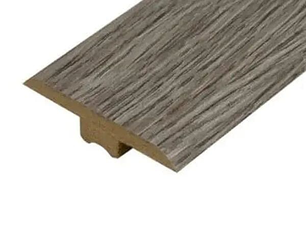Soft Grey Laminate Door Bar T-Bar - 0.9m