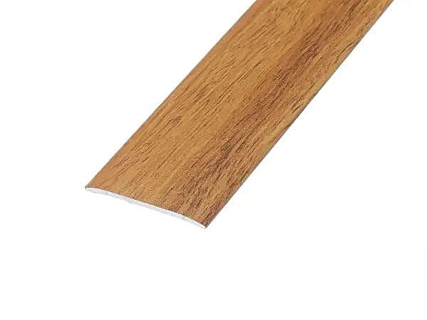 Burnt Oak Flat Aluminium Door Bar 0.9m