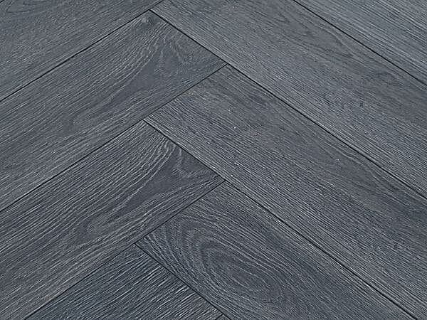 Elba Oak Black Herringbone 8mm