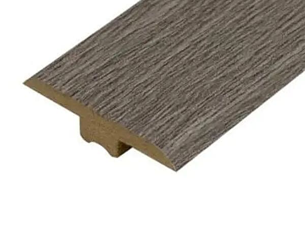 Oak Grey Laminate Door Bar T-Bar - 0.9m