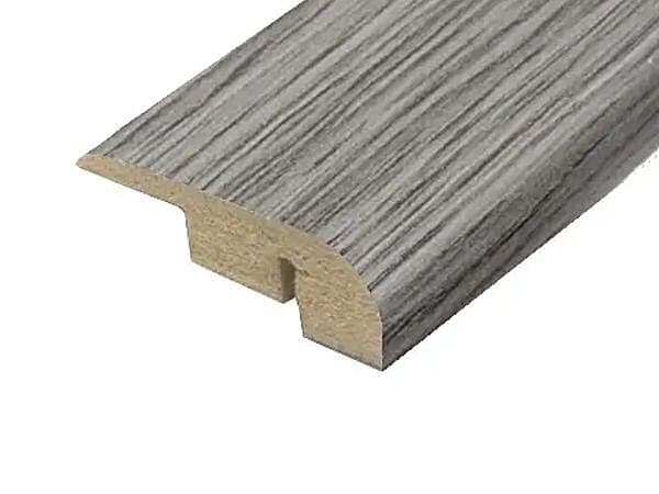 Dark Grey Laminate Doorbar - End Bar 0.9M