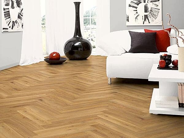 Rustic Oak 5.2mm SPC Herringbone