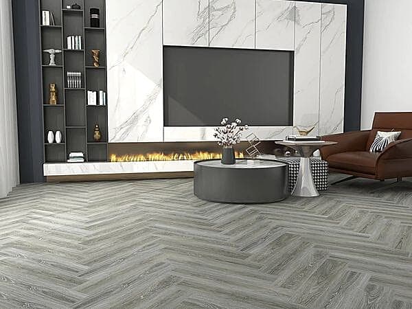 Driftwood Herringbone 5.2mm SPC Click