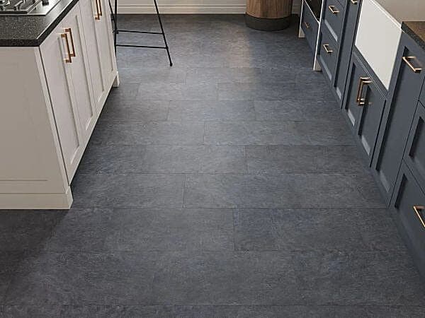 Castle Black 2mm Tile LVT