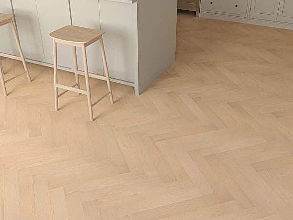Linford Oak 12mm Deluxe Laminate Herringbone