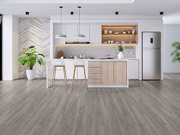 Dove Grey Oak Dryback LVT
