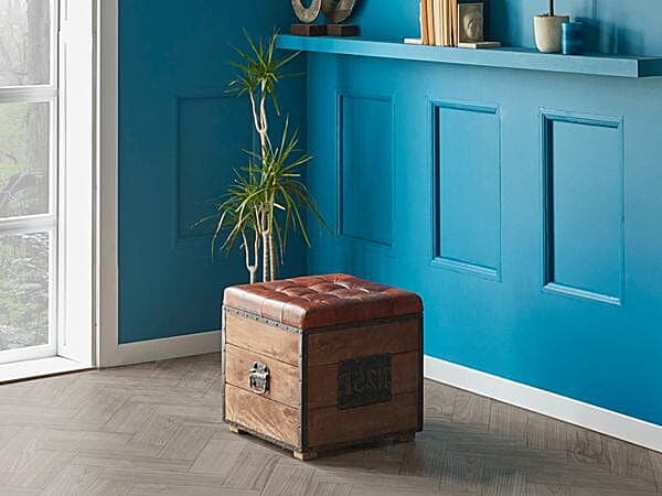 Smoked Oak Herringbone Dryback LVT