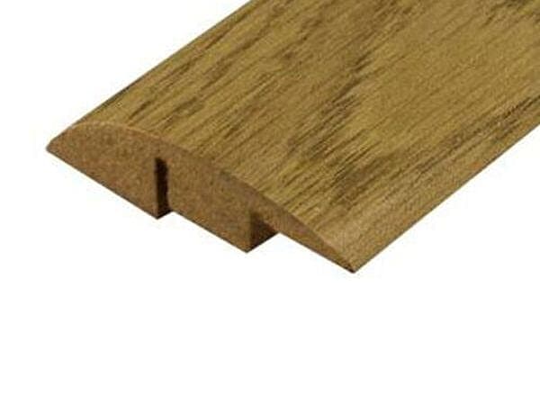 Natural Varnished Oak Laminate Ramp Bar - 0.9m