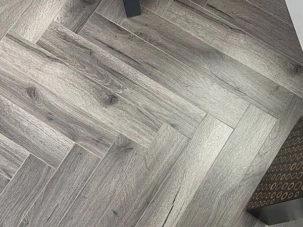 Century Grey 12mm Herringbone