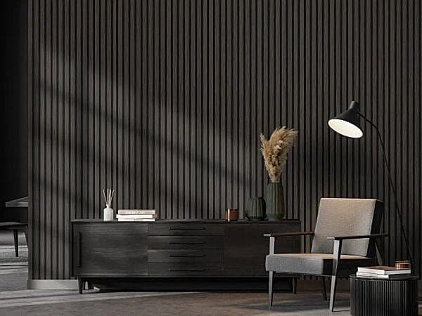 Rich Grey Acousitc 24mm Wall Panel - 600x2700mm