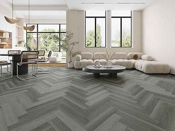 Rustic Grey 2.5mm Herringbone LVT