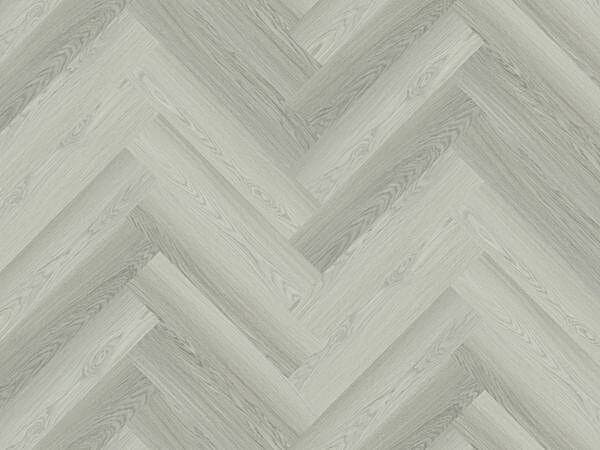 Atlas Light Grey Oak 2mm Herringbone LVT