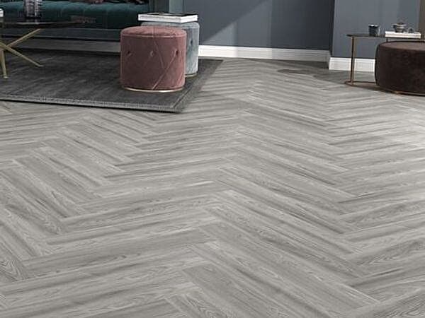 Nordic Grey Oak 5.2mm SPC Herringbone Clik
