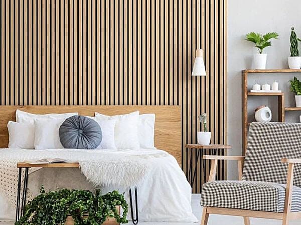 Oak Acousitic 24mm Wall Panel - 600x2700mm