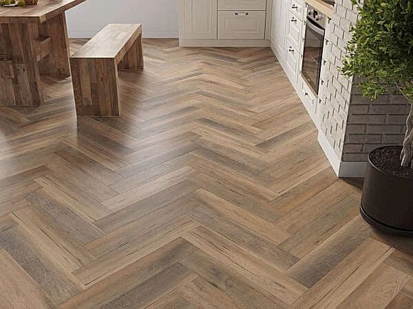 Maplewood 6.5mm Herringbone SPC Click