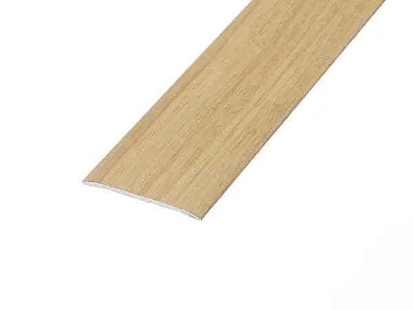 Sand Oak Flat Aluminium Door Bar 0.9m