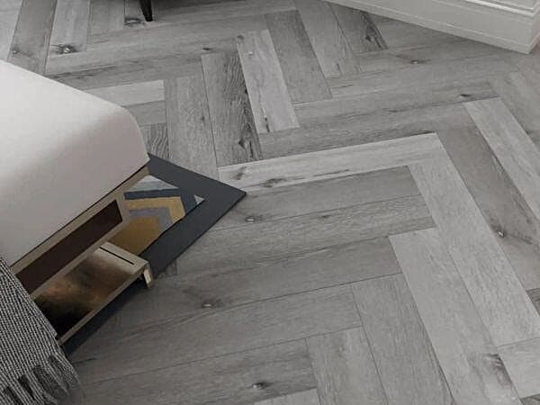 Winter Oak Grey 5mm SPC Herringbone