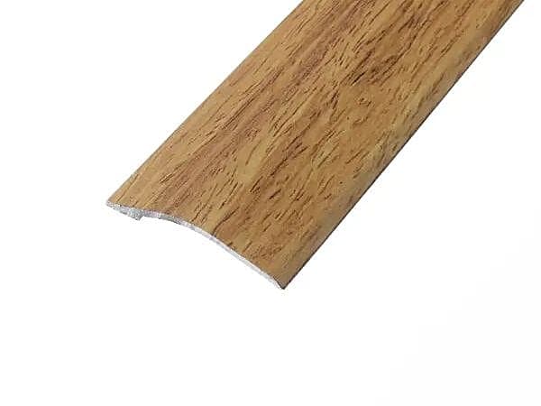 Burnt Oak Ramp Aluminium Door Bar 0.9m