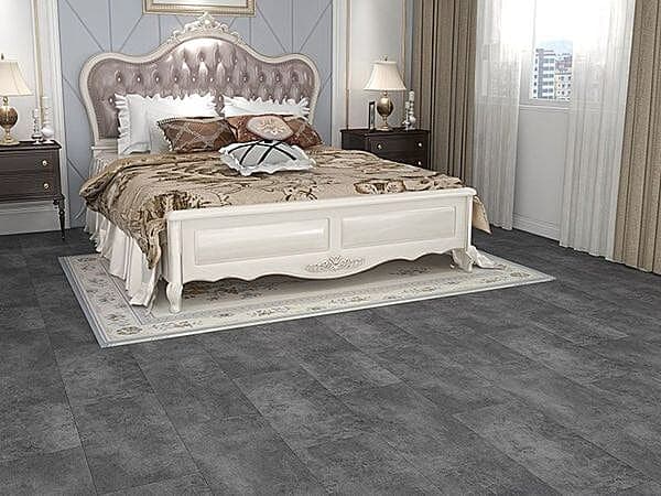 Timeless Grey 5.5mm SPC Click Tiles