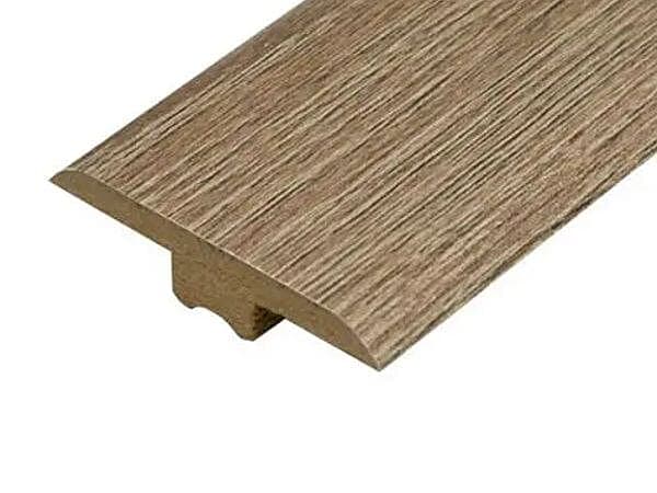 Natural Chestnut Laminate Doorbar - T-Bar 0.9m