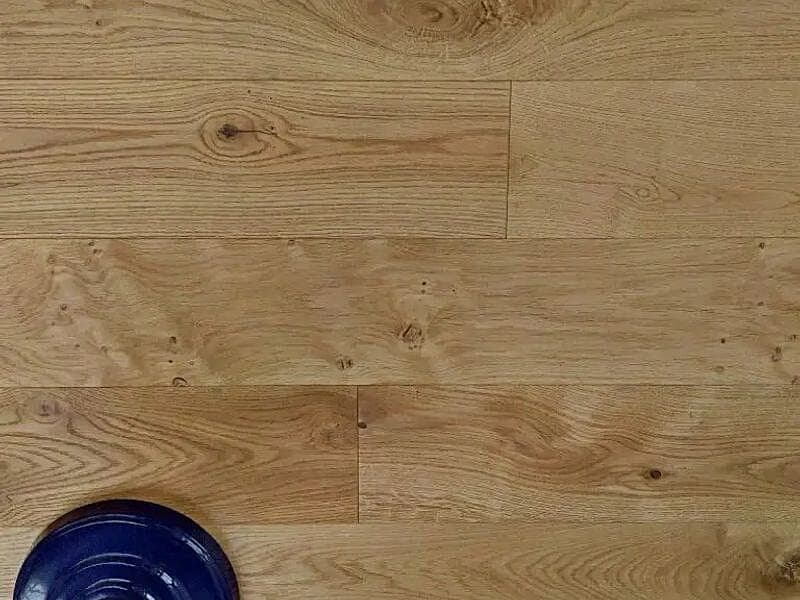 18/5 x 125 Natural Oak Brushed & Oiled