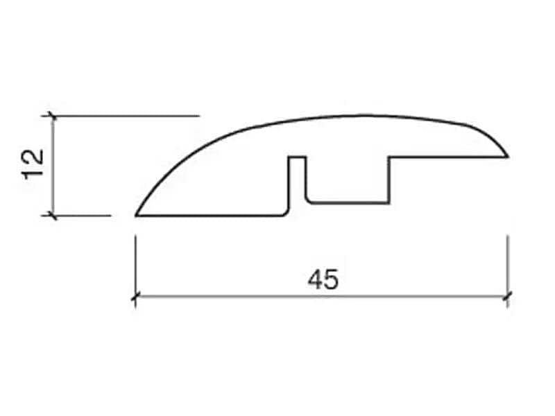 Best Colour Match Ramp Bar 0.9m