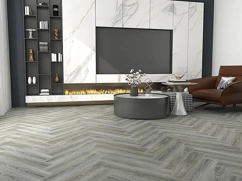 Driftwood Herringbone 5.2mm SPC Click