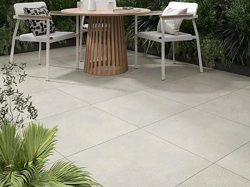 Oakley Ivory 600x600mm Outdoor Porcelain 20mm Tile