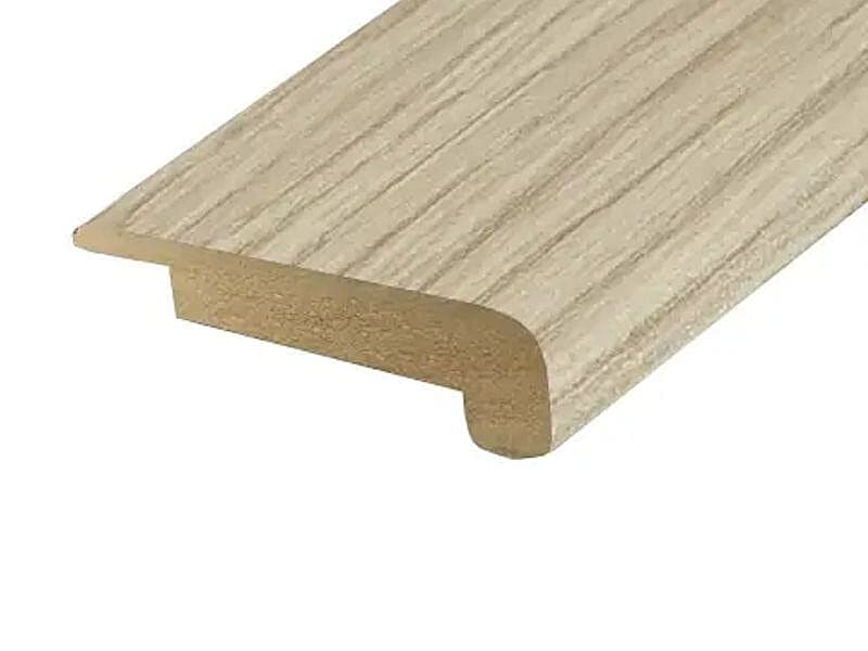 White Varnished Oak Stair Nosing (LD7)