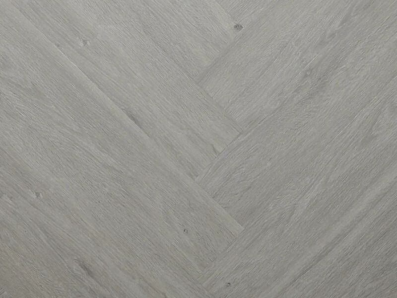 Grey Sand Oak PREMIUM Herringbone 6.0 SPC Vinyl Click