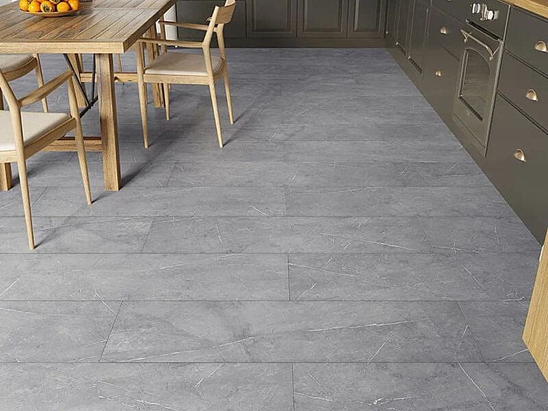 Dark Marble Tile 10mm Laminate Flooring