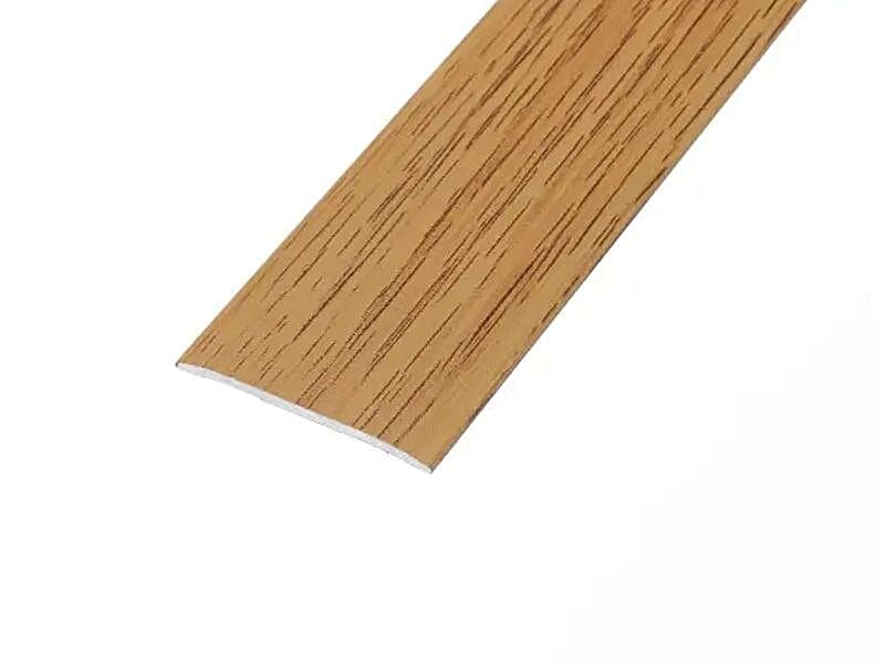 Old Oak Flat Aluminium Door Bar 0.9m