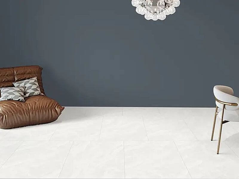 Tavolia White Floor & Wall Tile - Porcelain 600x1200mm