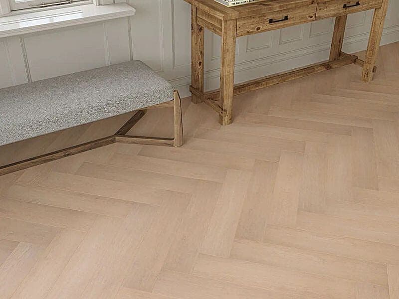 Hazed Oak 3mm Herringbone LVT