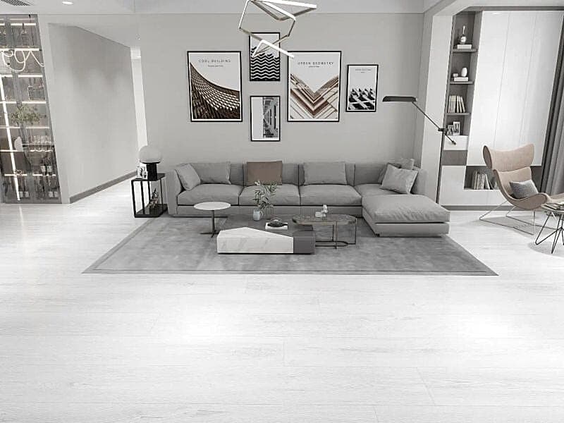 Snow White Oak 6mm Premium SPC Click